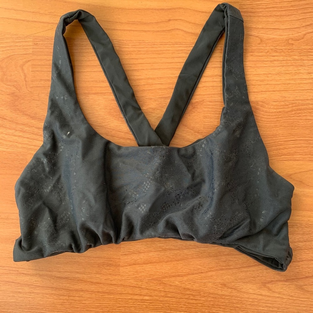 Blue life sports bra